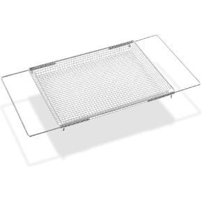 NX-AA5000RS Air Fryer Basket and Tray Stove Replacement Parts for Samsung Oven Rack Samsung Air Fryer Tray DG75-01001D Stainless Steel NX58F5500SS Air Fry Tray NE63T8111SS/AA Range Oven Tray 1 Pack