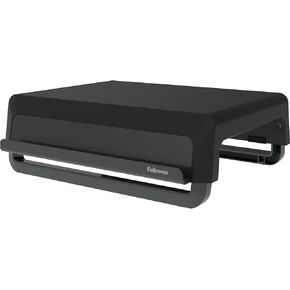Fellowes Breyta Ergonomic Height Adjustable Stand for Monitor/Laptop, Black