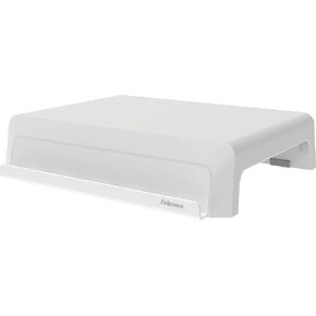 Fellowes Breyta Ergonomic Height Adjustable Stand for Monitor/Laptop, White in Saudi Arabia