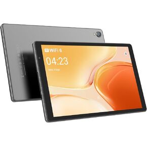 Tablets 10.1 inch Android 12 Tablet 2024 Newest, 32GB ROM 1TB Expand, Quad-Core Processor Tablet, 6000mAh Battery, Dual Camera, WiFi, 1280x 800 IPS Tablet PC (Silver)