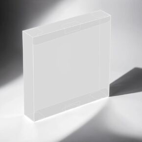Clear Protective Game Cartridge Case Storage Box 10pcs Transparent Cartridge Cover Protector Case for Game Boy GBA Boxed Game