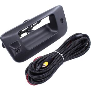 NewYall Tailgate Handle with Rear View Backup Park Assist Camera for Chevrolet Silverado 1500 2007-2013, Silverado 2500/3500 HD 2007-2014, GMC Sierra 1500 2007-2013, Sierra 2500/3500 HD 2007-2014