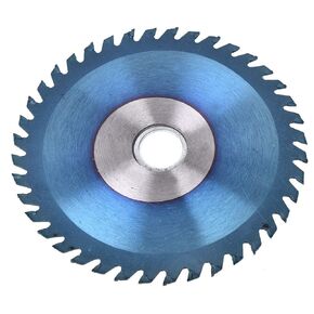 4in Circular Saw Blade, 40 Tooth General Purpose Carbide Cemented Cutting Disc for Cutting Wood, Steel, Aluminum, Iron, Composite Panels, Floor Tile