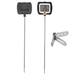Deep Fry Oil Thermometer for Tempura Fryer Pot,Cooking Thermometer for Hot Oil Deep Fryer，Side of Pot Thermometer with Clip&3.5 inch Probe, Easy Clean up, Reading Fast,