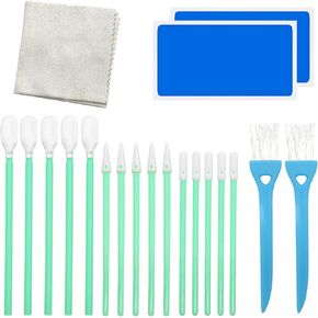 Quacc 20 PCS Cell Phone Cleaning Kit USB Charging Port and Headphone Jack Cleaner Camera Cleaning Brush Set Compatible with iPhone, iPad, Airpod, Laptop and Other Electronics