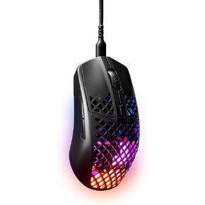 SteelSeries Aerox 3 Wireless - Super Light Gaming Mouse - 18,000 CPI TrueMove Air Optical Sensor - Ultra-lightweight Water Resistant Design - 200 Hour Battery Life