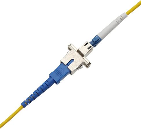 SC to LC Female to Female Fiber Optic Adapter Connector Hybrid Simplex Multimode/Singlemode Optical Adapter, Flange-Type Adapter in Saudi Arabia