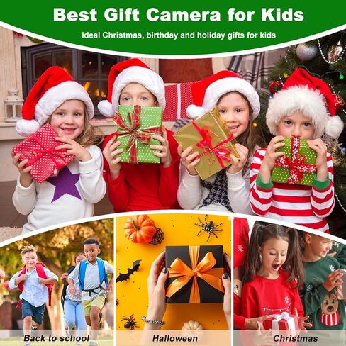 Digital Camera, Upgrade FHD 1080P Digital Camera for Kids with 64 GB SD Card,16X Zoom Anti-Shake, Compact Small Camera for Teens Adult Beginner Idea Christmas Birthdays Gift,Pink in Saudi Arabia