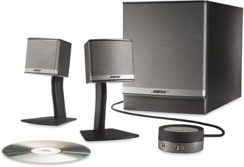 نظام سماعات الوسائط المتعددة Bose Companion 3 Series II (جرافيت/فضي) (متجدد) in Saudi Arabia