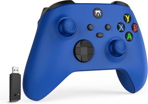 DYONDER Wireless Controller 2.4GHZ Compatible with Xbox One X/S,Xbox Series X/S;PC Windows 7/8/10,Wireless Gamepad with Share Button/3.5mm Headphone Jack/2.4GHZ Adapter(White) in Saudi Arabia
