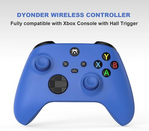 DYONDER Wireless Controller 2.4GHZ Compatible with Xbox One X/S,Xbox Series X/S;PC Windows 7/8/10,Wireless Gamepad with Share Button/3.5mm Headphone Jack/2.4GHZ Adapter(White) in Saudi Arabia