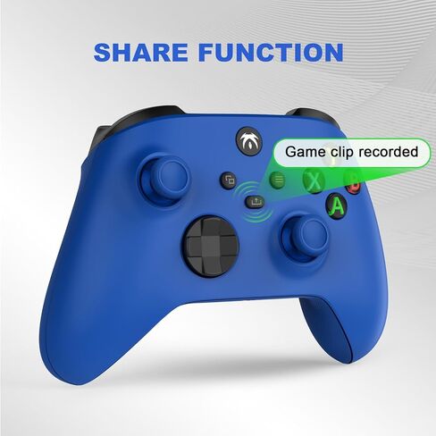 DYONDER Wireless Controller 2.4GHZ Compatible with Xbox One X/S,Xbox Series X/S;PC Windows 7/8/10,Wireless Gamepad with Share Button/3.5mm Headphone Jack/2.4GHZ Adapter(White) in Saudi Arabia