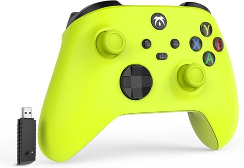 DYONDER Wireless Controller 2.4GHZ Compatible with Xbox One X/S,Xbox Series X/S;PC Windows 7/8/10,Wireless Gamepad with Share Button/3.5mm Headphone Jack/2.4GHZ Adapter(White) in Saudi Arabia