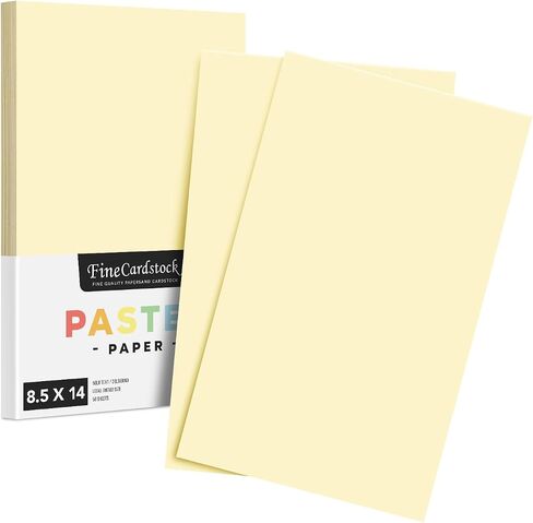 8.5 x 14" Blue Pastel Color Paper – Great for Cards and Stationery Printing | Legal, Menu Size | Lightweight 20lb Paper | 50 Sheets in Saudi Arabia