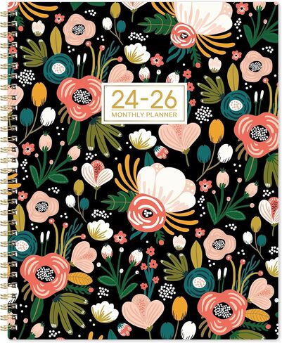 2024-2026 Monthly Planner - Monthly Planner 2024-2026 from July 2024 to June 2025, 2 Year Monthly Calendar 2024-2026, 8.5'' x 11'' Planner with Tabs in Saudi Arabia