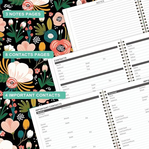 2024-2026 Monthly Planner - Monthly Planner 2024-2026 from July 2024 to June 2025, 2 Year Monthly Calendar 2024-2026, 8.5'' x 11'' Planner with Tabs in Saudi Arabia