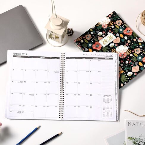 2024-2026 Monthly Planner - Monthly Planner 2024-2026 from July 2024 to June 2025, 2 Year Monthly Calendar 2024-2026, 8.5'' x 11'' Planner with Tabs in Saudi Arabia