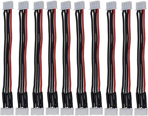 10 قطع 15 سم JST-XH 2S 3S 4S 5S 6S شاحن ميزان سيليكون سلك تمديد كابل JST-XH 2S 3Pin موصل قابس مهايئ سلك تمديد كابل (2S) in Saudi Arabia