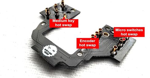 Mouse HOTSWAP Button PCB Board for Logitech G Pro X Superlight GPX GPW 2 Mechanical Micro Switch Button Motherboard DIY Repair Part Replacement Compatible in Saudi Arabia