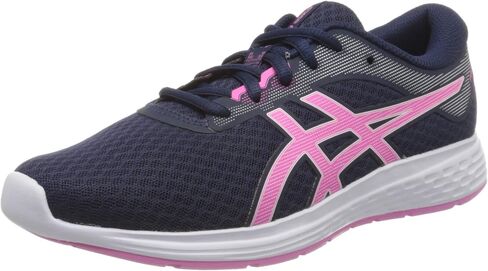 ASICS Patriot 11 PS Kids Running Shoes, Blue/Lime, 10 Little Kid in Saudi Arabia