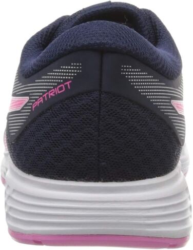 ASICS Patriot 11 PS Kids Running Shoes, Blue/Lime, 10 Little Kid in Saudi Arabia