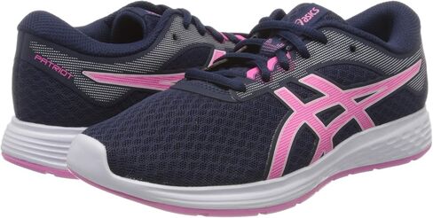 ASICS Patriot 11 PS Kids Running Shoes, Blue/Lime, 10 Little Kid in Saudi Arabia