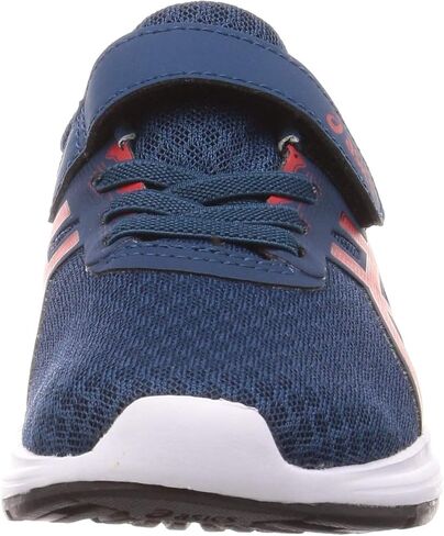 ASICS Patriot 11 PS Kids Running Shoes, Blue/Lime, 10 Little Kid in Saudi Arabia