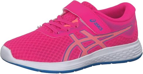 حذاء الجري ASICS Patriot 11 PS للأطفال، أزرق/ليموني، 10 للأطفال الصغار in Saudi Arabia