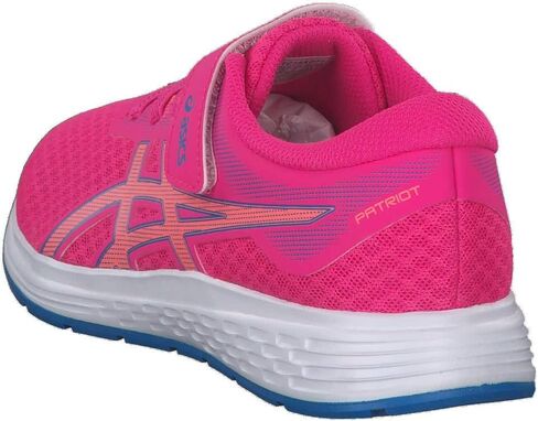 حذاء الجري ASICS Patriot 11 PS للأطفال، أزرق/ليموني، 10 للأطفال الصغار in Saudi Arabia