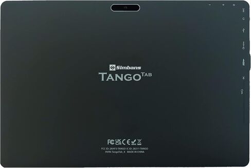 Simbans [3 عناصر إضافية] جهاز TangoTab 10 بوصة، ذاكرة الوصول العشوائي 4 جيجابايت، قرص 64 جيجابايت، Android 10، Mini-HDMI، Micro-USB، USB-A، GPS مدمج، WiFi مزدوج، بلوتوث، شاشة IPS، كمبيوتر شخصي بكاميرا مزدوجة - TCX in Kuwait