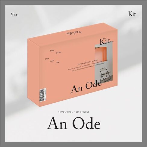 Generic SEVENTEEN an Ode 3rd Album Reissue Kit الإصدار مع التتبع SVT 17، 240701TA003 in Saudi Arabia