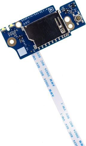Deal4GO Power Button Board w/Card Reader Board DA0PATH16A0 DA0PADTH8B0 M13557-001 Replacement for H P 14-DQ 14-FQ 14S-DR 14S-DQ 14S-FR in Saudi Arabia
