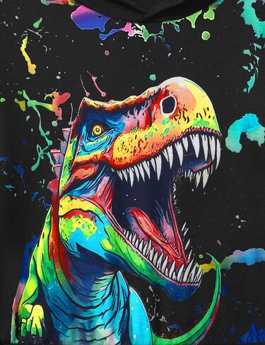 Toddler Boy Clothes 3-7Y Dinosaur Printed Toddler Clothes For Boys Long Sleeve Hoodie Pant Sets Toddler Boy Outfits in Saudi Arabia