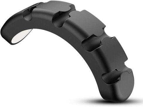 2 Packs Cord Organizer Holder Cable Management Clips for Power Cord USB Mouse Cable Wire PC Desk nightstand Home Office in Saudi Arabia