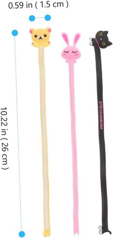 Uonlytech 1 Set 8 Pcs Winder Wrapping Paper Organizer Earbud Holder Silicone Zip Ties Animal USB Cable Protector USB Cable Wire Silicone Holder Earphone Cord Cords Holders Earphone Holder in Saudi Arabia