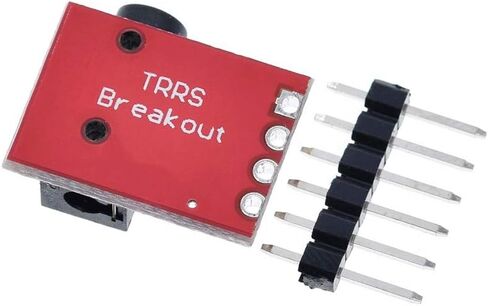10 Pcs TRRS 3.5mm Audio Jack Breakout Board Headphone Video MP3 Jack Socket Module for Arduino in Saudi Arabia