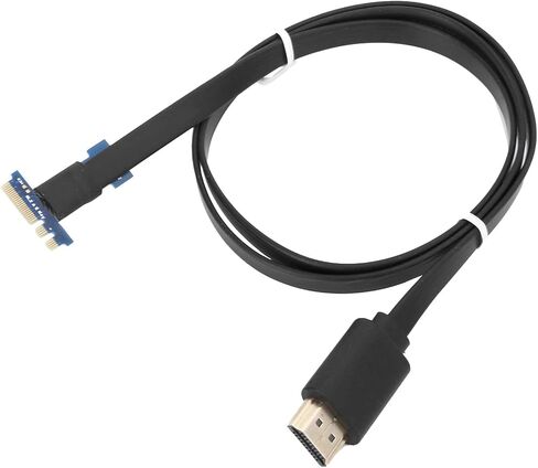 VBESTLIFE NGFF M.2 A/E Key to HDMI Adapter Cable, 75cm Notebook External NGFF M.2 A/E Key to HD Multimedia Interface Adapter Cable(PCIE) in Saudi Arabia