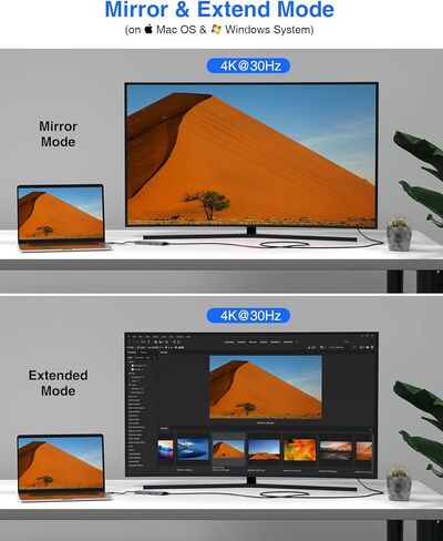 TOTU USB C Hub، محطة إرساء 9 في 1 من النوع C مع منفذ HDMI 4K، 3 منافذ USB 3.0، 1 منفذ USB 2.0، 1 منفذ USB C، قارئ بطاقة SD/TF، ​​توصيل طاقة 100 وات PD USB-C، لـ Mac Pro وأجهزة الكمبيوتر المحمولة الأخرى من النوع C in Kuwait