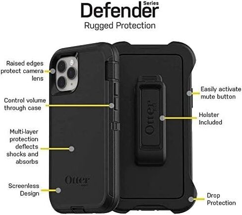 حافظة وحافظة سلسلة OtterBox Defender بدون شاشة لهاتف iPhone 11 PRO MAX (فقط) عبوة غير للبيع بالتجزئة - Realtree Edge in Saudi Arabia