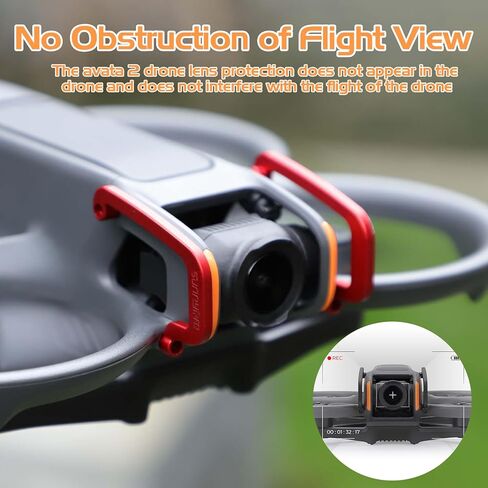 Avata 2 Gimbal Bumper Guards Protector Bar Aluminum Alloy Anti-Collision Lens Protector for DJI Avata 2 Drone Accessories in Kuwait