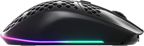 SteelSeries Aerox 3 Wireless - Super Light Gaming Mouse - 18,000 CPI TrueMove Air Optical Sensor - Ultra-lightweight Water Resistant Design - 200 Hour Battery Life in Kuwait
