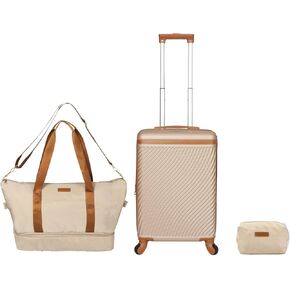 Bioworld Harry Potter 3-Piece 4-Wheel Luggage Set