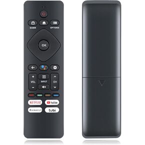 URMT26CND002 Voice Remote Control for Philips Google TV 55PUL7552 50PUL7672 50PUL7552 55PUL7672 65PUL7672 65PUL7672/F7 50PUL7672/F7 75PUL7552/F7 5PUL7552/F7 43PUL7672/F7 55PUL7672/F7 50PUL7552/F7