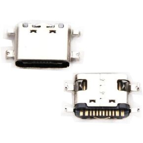 2pcs Type-C USB Charger Charging Port Connector Replacement Repair Part for Cricket Icon 3