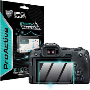 IPG ProActive for CANON Eos R100 Camera Display (2 Units) 9H Hardness Screen Protector Smooth Glass Touch Ultra Responsive High Clarity Anti Scratch Smudge & Shock Proof Nano Technology Guard for Eos R100
