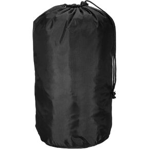 PATIKIL Stuff Sack, 9 x 16 Inch Waterproof Outdoor Storage Sack Portable Drawstring Dust Flap Bag for Camping, Green