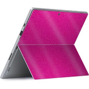 غلاف لامع لامع من MightySkins متوافق مع Microsoft Surface Pro 8 - وردي فاقع صلب | لمسة نهائية لامعة واقية ومتينة شديدة اللمعان | سهل التطبيق وتغيير الأنماط | صنع في الولايات المتحدة الأمريكية