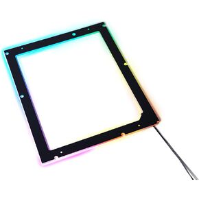 ATX Motherboard RGB Backplate Light-Emitting Back-Plane 5V 3 Pin ARGB Desktop Decor Lamp Strip Back Light Pad