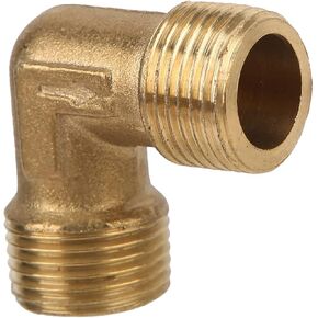 3/8 * 3/8 3/8 * 3/8 Check Valve Right Angle Adapter Air Compressor Parts Elbow Air Outlet Elbow Air Pump Connection Elbow