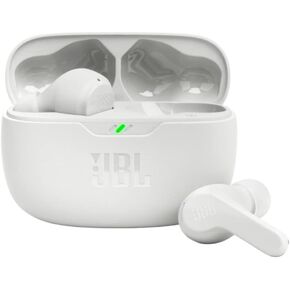 JBL Vibe Beam True Wireless Headphones - White, Small (Renewed)